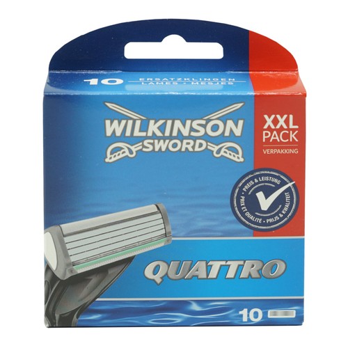 10x wilkinson sword quattro - wilkinson,