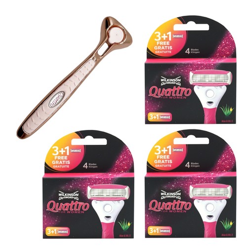 12x wilkinson sword quattro - wilkinson,